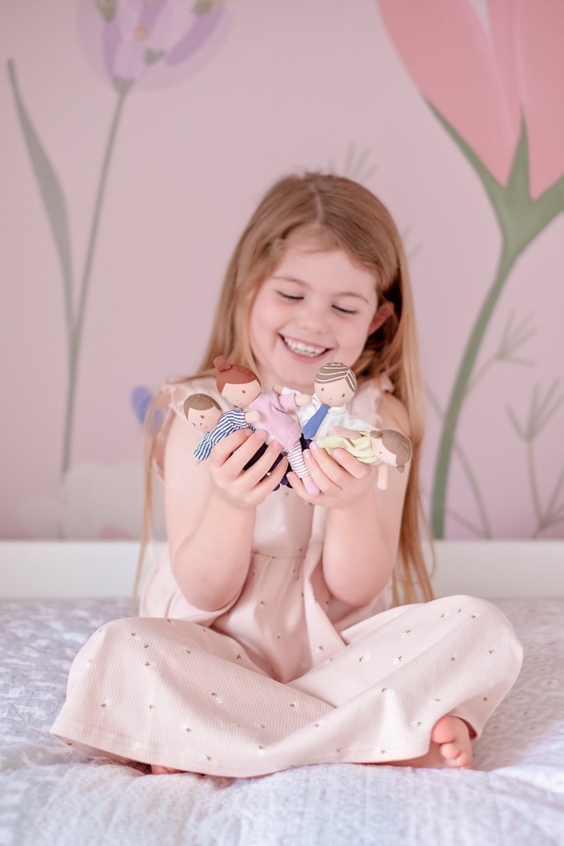 Bonikka kleine Puppenfamilie.