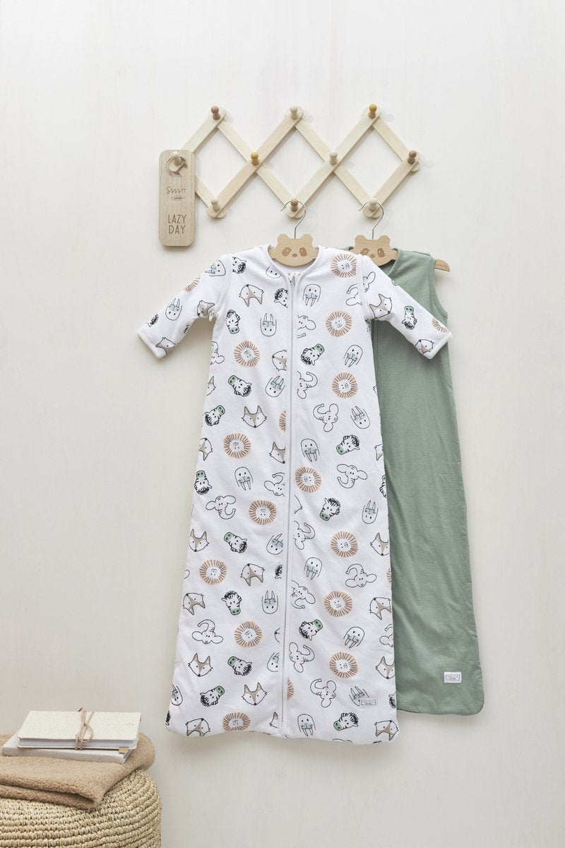Meyco Baby Animal Babyschlafsack 4 Jahreszeiten – Mehrfarbig – 3,0 Tog
