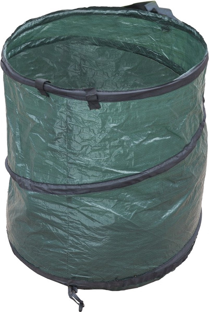 Nature tuinafvalzak - opvouwbaar - rond - 90 liter - afvalzakken voor tuinafval