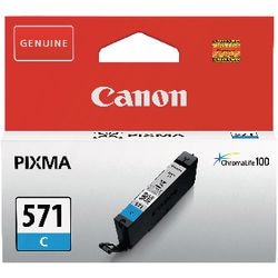Inktcartridge canon cli-571c cyaan
