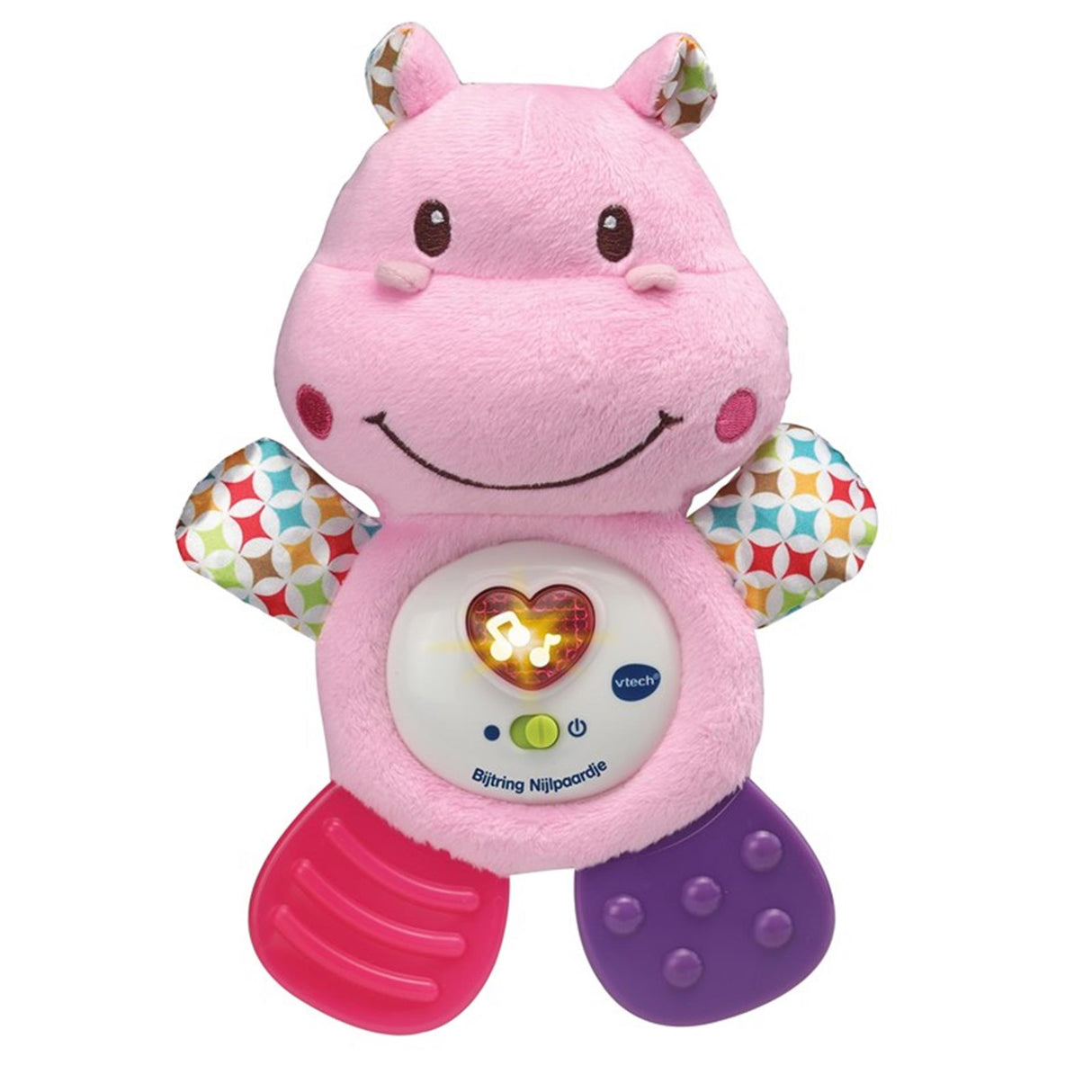 Vtech Beißring Nilpferd rosa