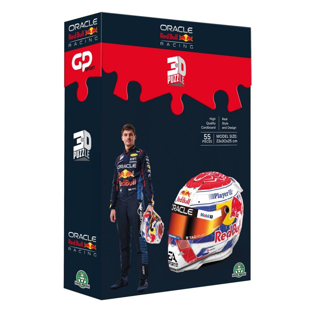 Andere Marken 3D-Puzzle Formel-1-Helm Max Verstappen 55 Teile