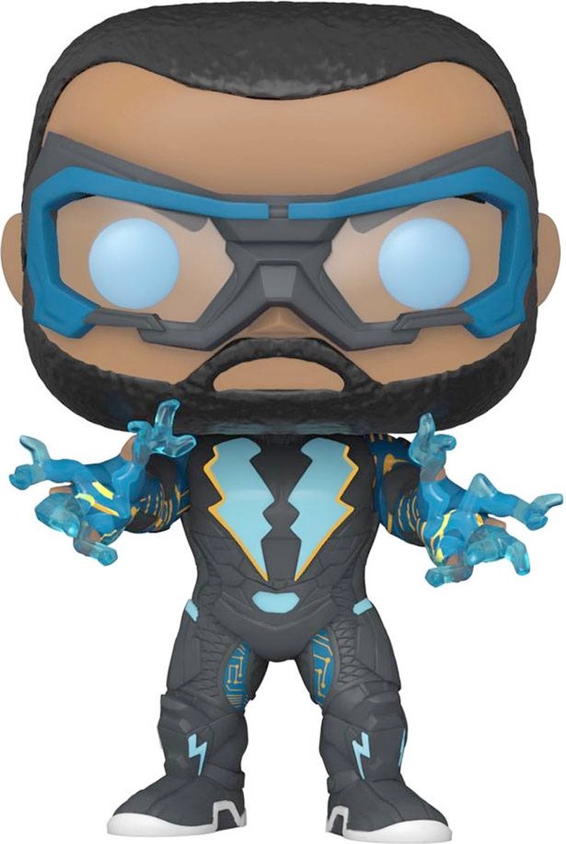DC Comics Funko Black Lightning Sammelfigur Pop! Helden Black Lightning 9 cm mehrfarbig