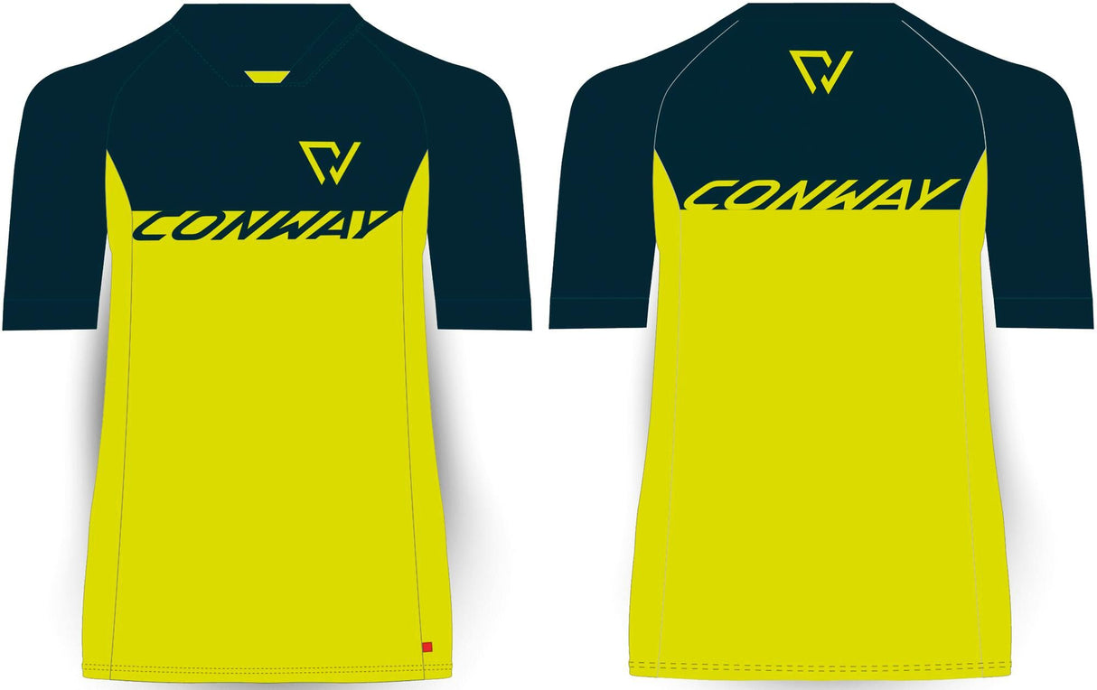 Conway Kurzarmshirt Trail Jersey SS Trail Jersey SS Größe M dunkelblaue Säure
