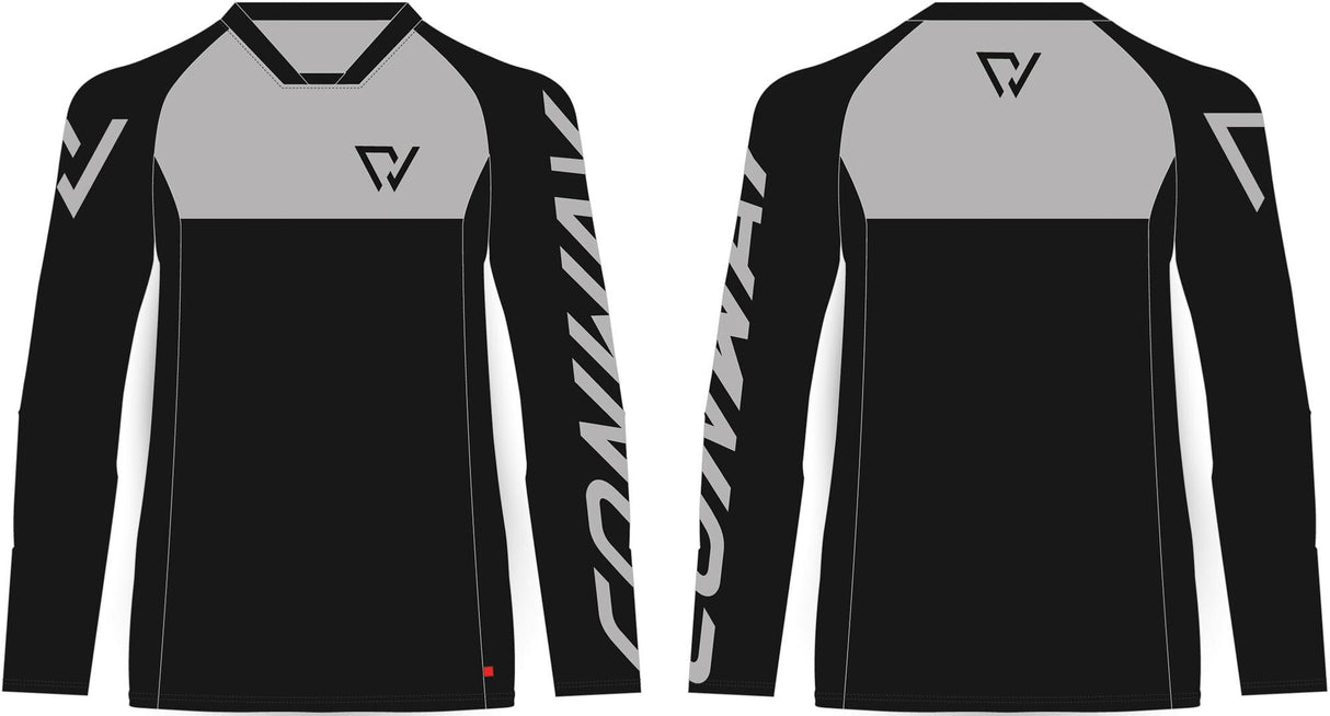 Conway Langarmshirt Freeride-Trikot LS Freeride-Trikot LS Größe S schwarz grau