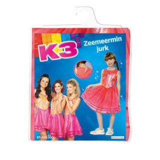 K3 Verkleidung - Meerjungfrauenkleid, 9-11 Jahre