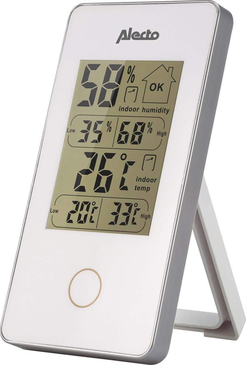Alecto digitales Innenthermometer weiß – ws-75