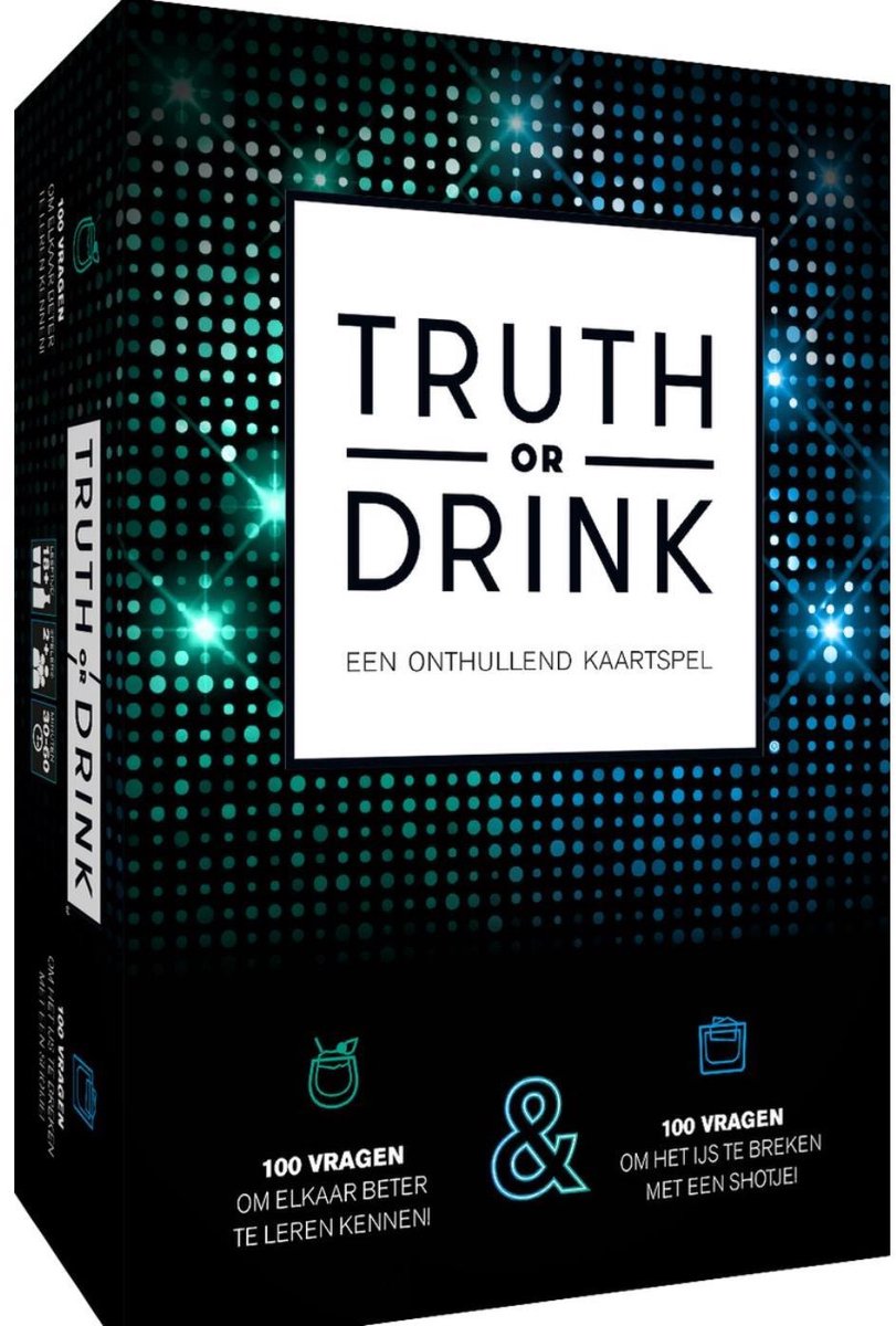 Cut Truth or Drink – Niederländisches Kartenspiel für Freunde