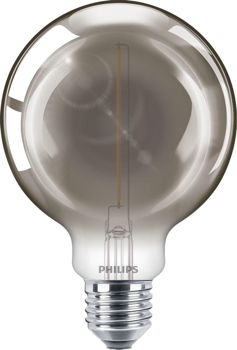 Philips led philips modern led e27 - lichtbron - flame - 11w g93 smoky - niet dimbaar