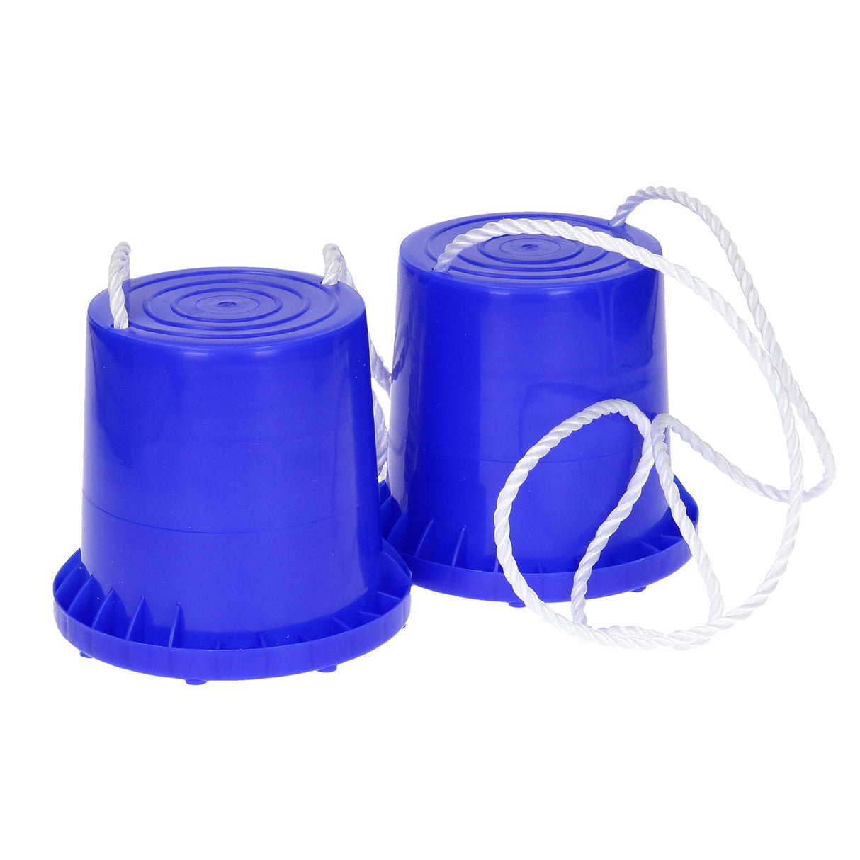 Verspielte Laufblöcke – blau
