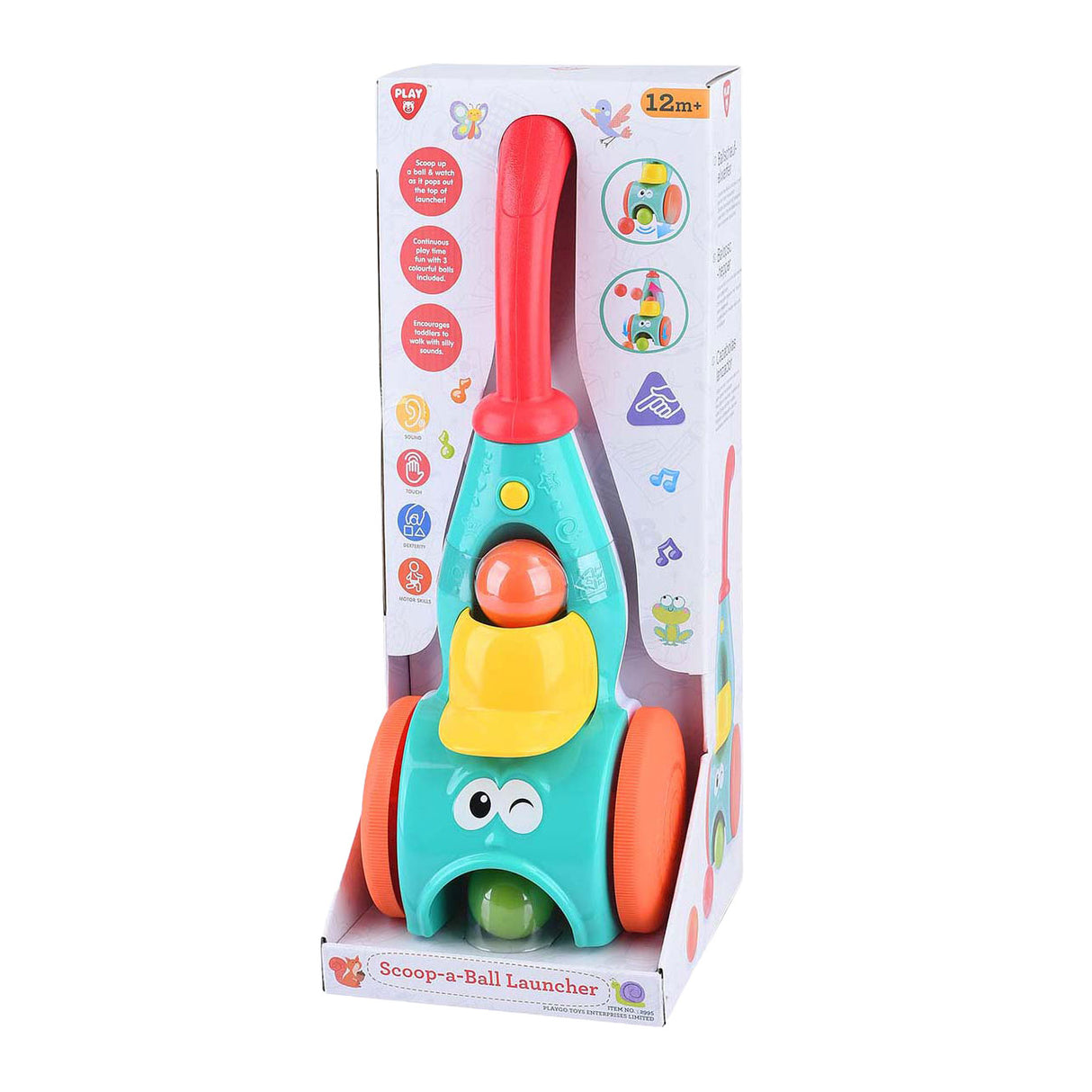 Playgo Scoop-a-Ball-Werfer gelb 2995