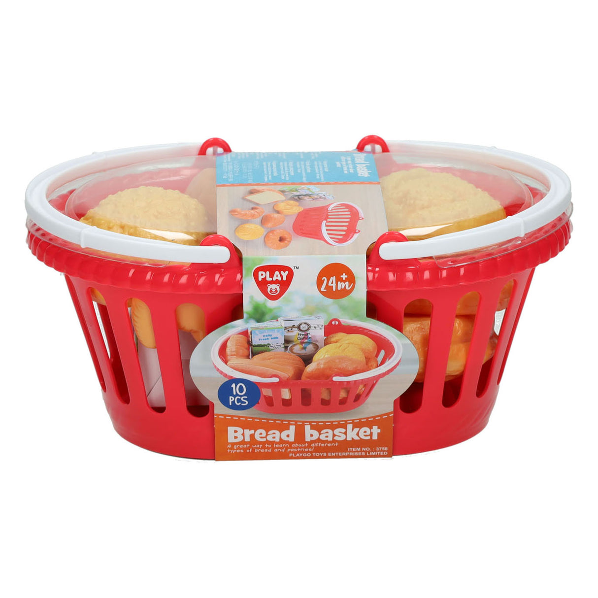 Playgo-Korb mit Brot - 10 Stk.