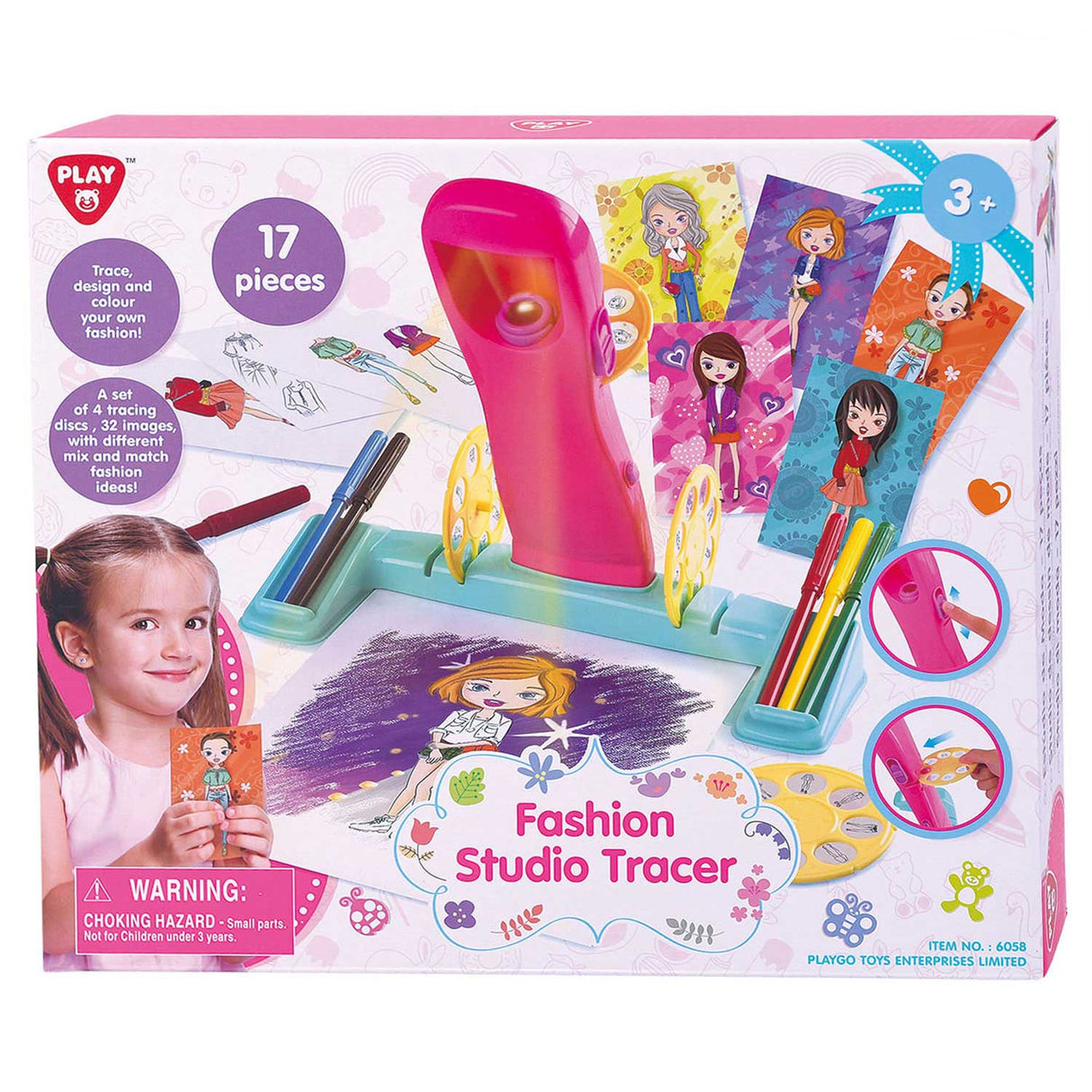 Play Fashion Projektor, 17-tlg.