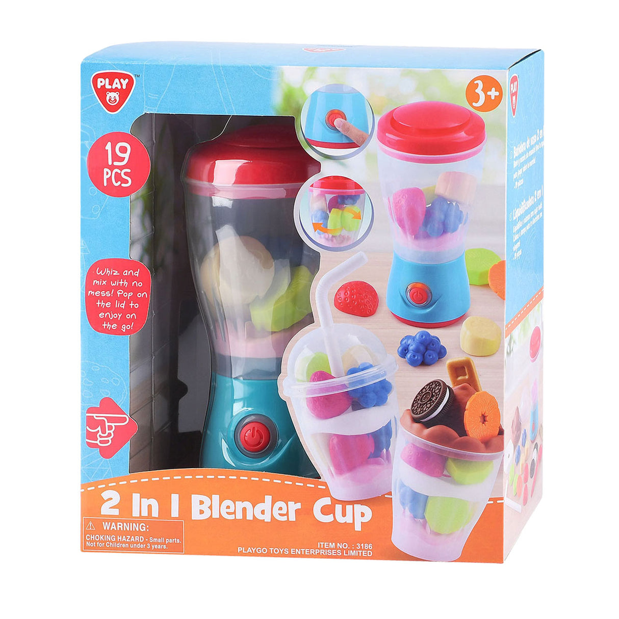 Playgo 2in1 Mixermaschine - 19 Stk.