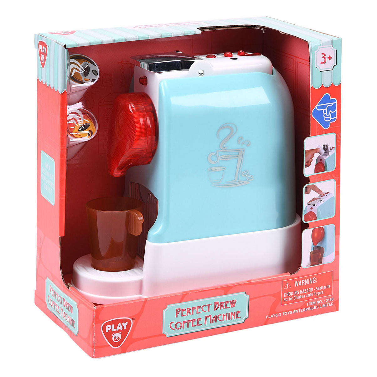Spielkaffeemaschine Perfect mit Tassen, 4-tlg.