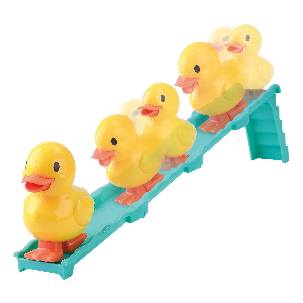 Playgo watschelt Ente die Rampe hinunter, Spielset