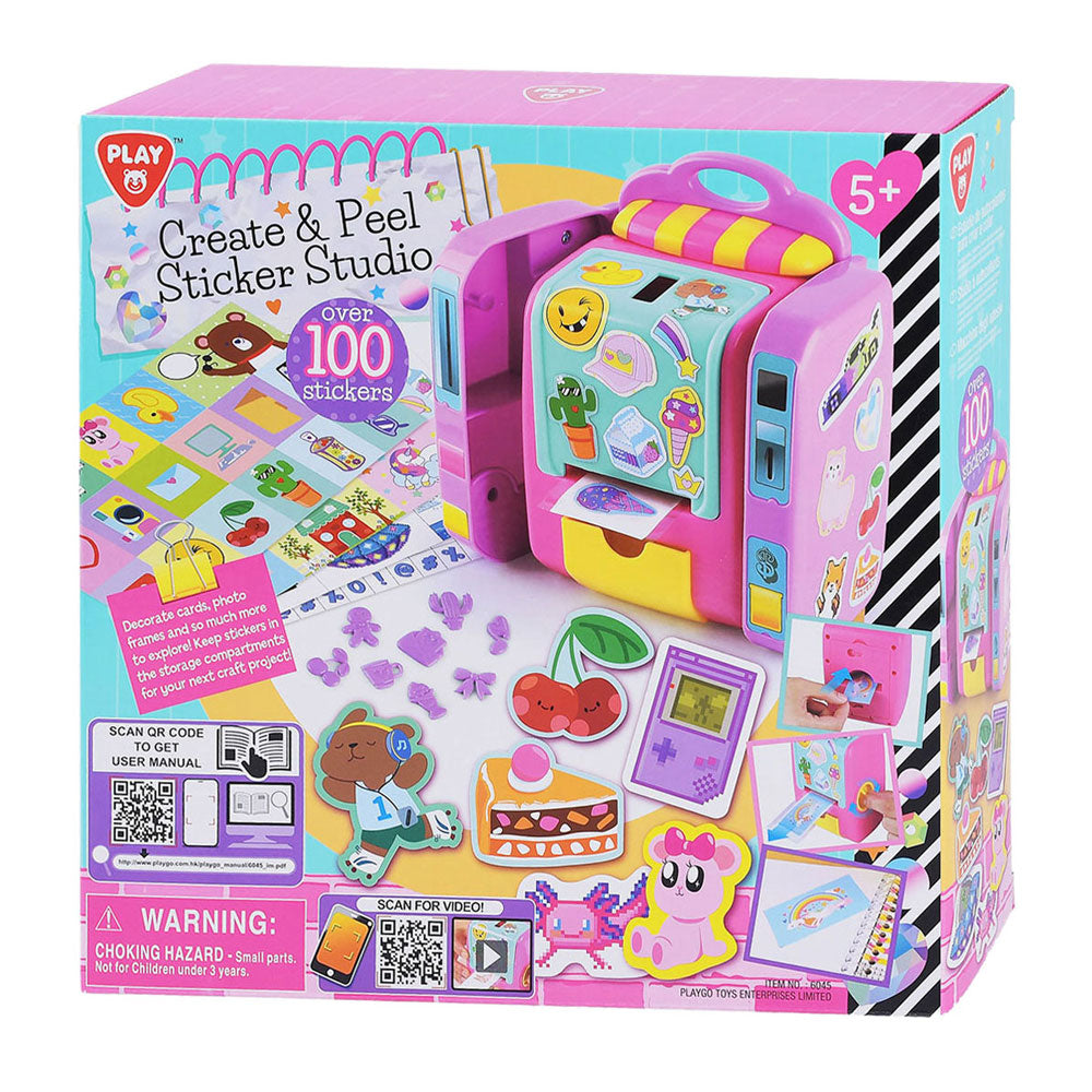Spielen Sie Sticker Studio und erstellen Sie Ihre eigenen Aufkleber, 100 Aufkleber