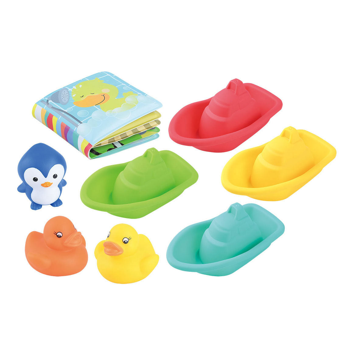 Playgo Badebuch und Badespielzeug – 8-tlg.