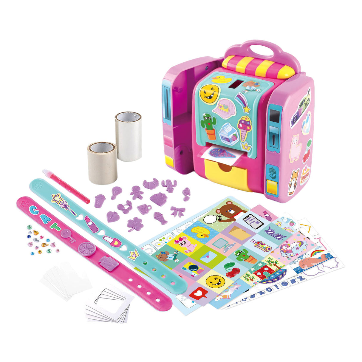 Playgo 2in1 Sticker Studio Deluxe – inklusive 100 Stickern und Armbändern