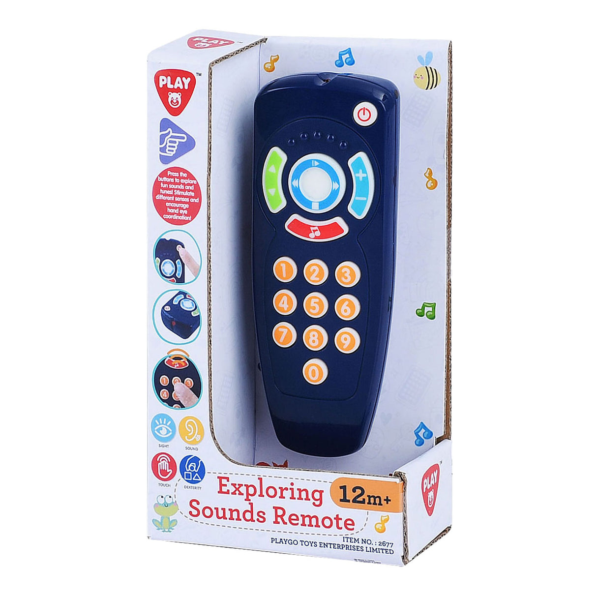Playgo Baby-Fernbedienung mit Sound blau