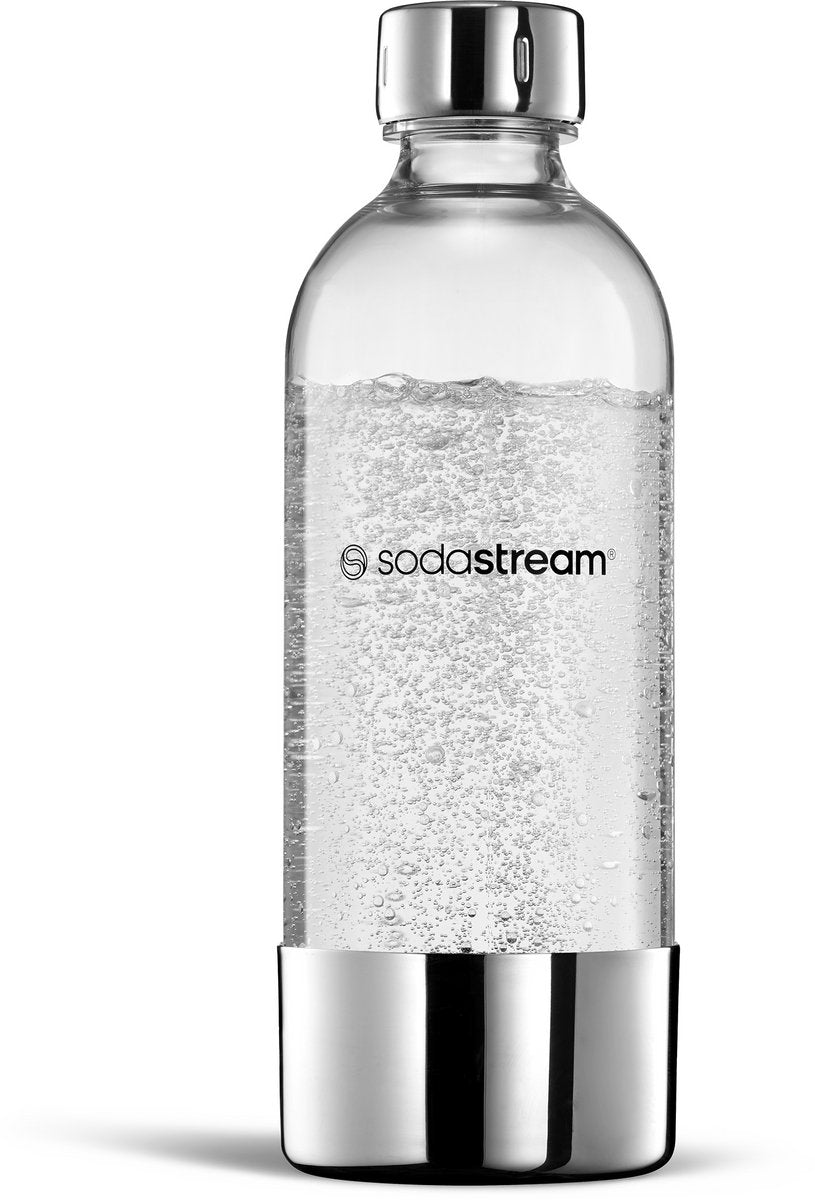 Sodastream spülmaschinenfeste 1-l-Flasche mit Mineralwasser von enso