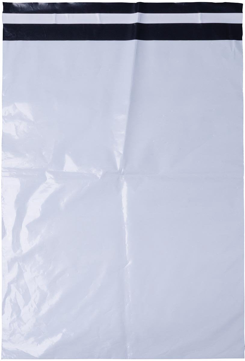 Versandtasche für Büroartikel, weiß, 100 Stück, 450 x 550 x 50 mm