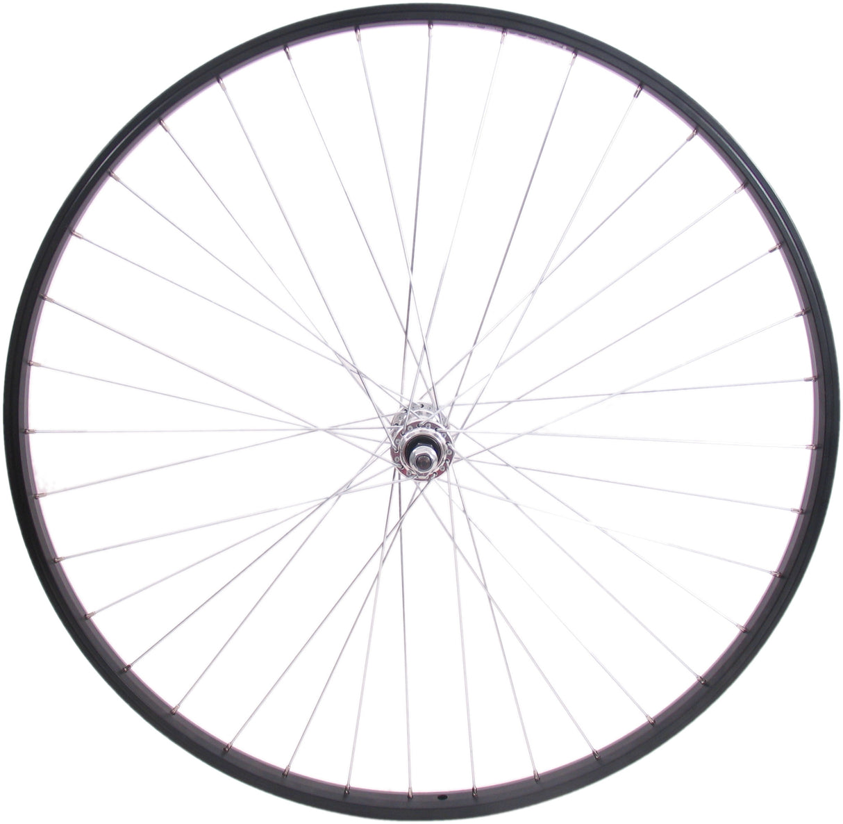 Vorderrad 28 622*21C Aluminium Hub und Randschwarz