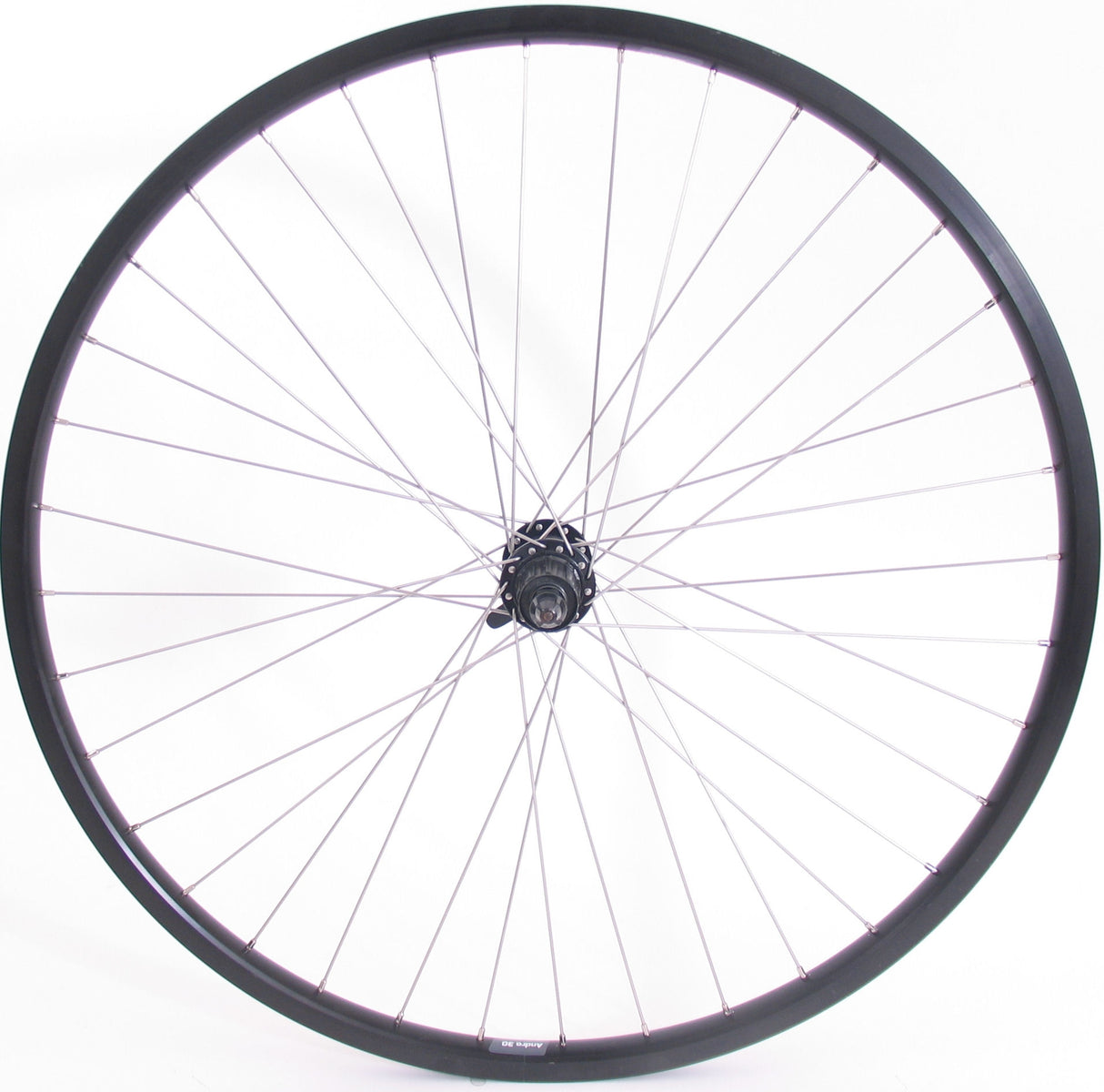 Shimano Hinterrad 28 29 622x19c Andra 30 RIM mit FH-MT200-Hub für die Mittelverriegelungsbremsscheibe Schwarz