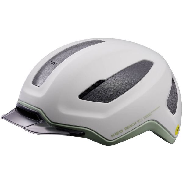 Ked Fahrradhelm Reichweite DT L 58-62 cm - Wolkengrau Licht Salbei