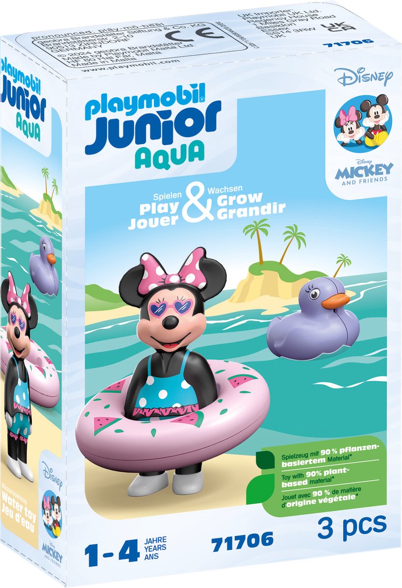 Playmobil Junior Disney: Minnies Strandurlaub - 71706