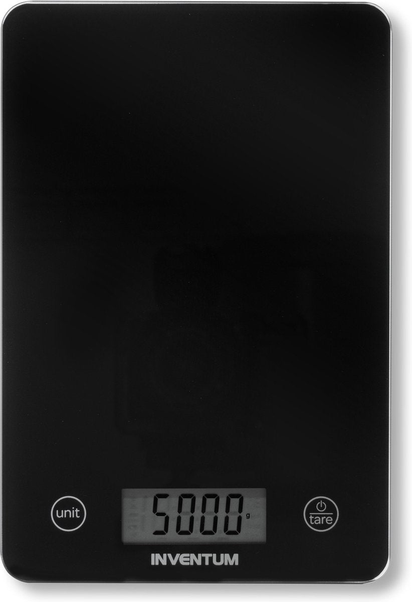 Inventum Küchenwaage ws305b LCD 5 kg schwarz