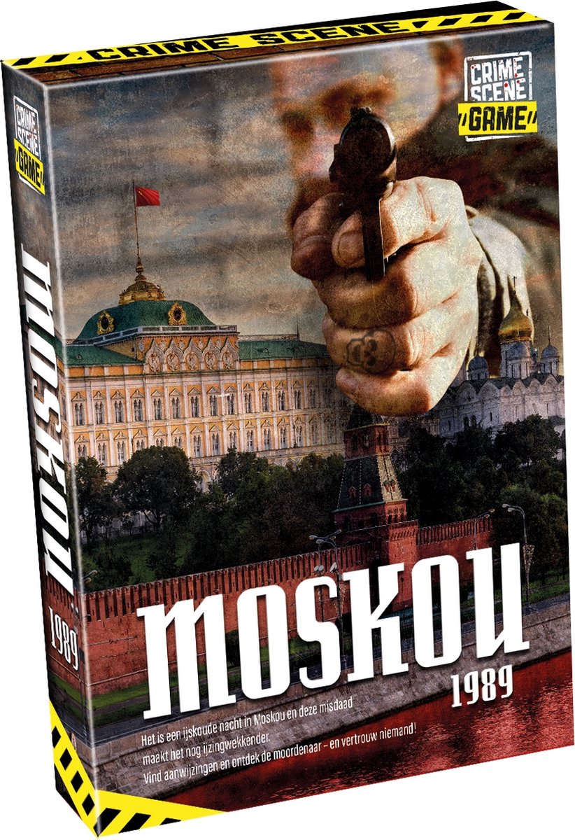 Tactic Gamestorm – Brettspiel – Tatort: Moskau 1989 (Jeu d'Escape Room)