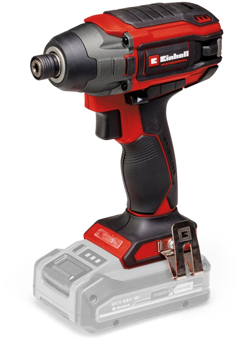 Einhell Profi-Akku-Schlagschrauber TP-CI 18 220 LI BL Solo – Power X-Change – 18 V Li-Ion – 0–2900 Min. – max. Drehmoment 220 Nm - exkl. Akku und Ladegerät