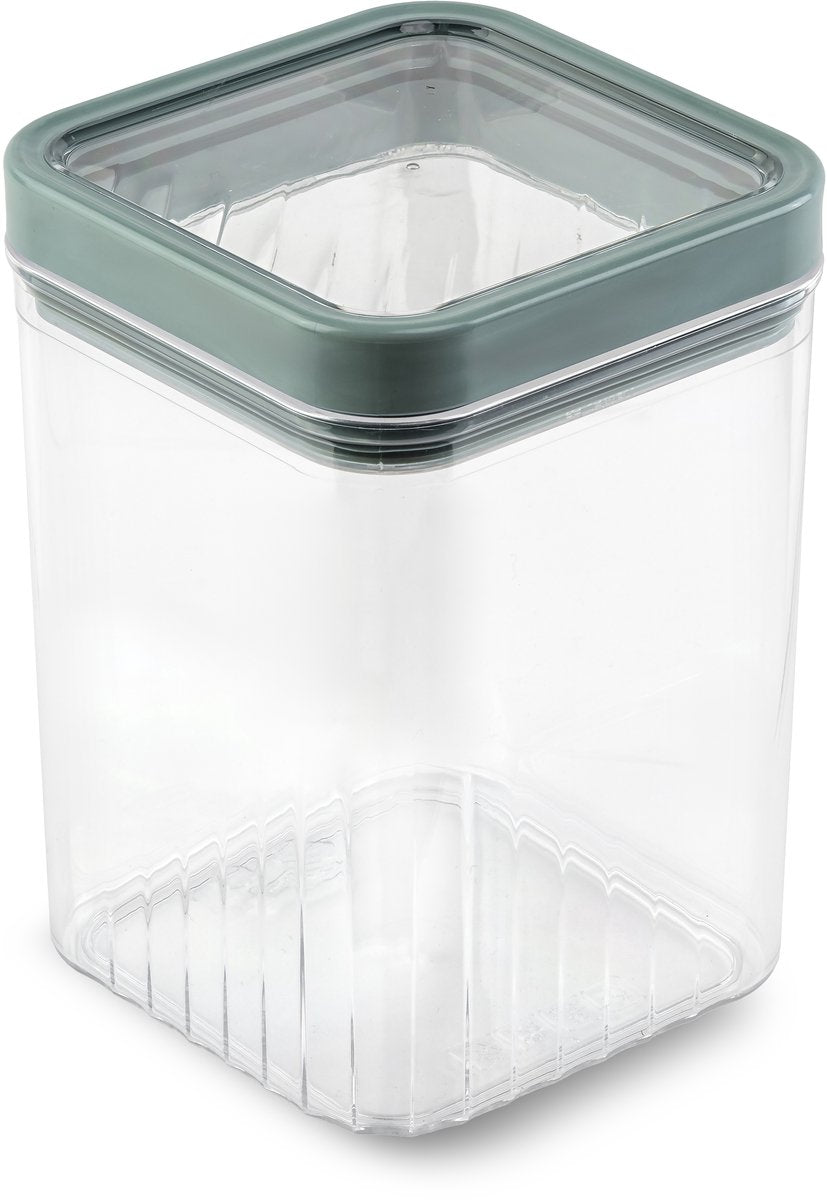 Curver Kara Aufbewahrungsdose – 1,2 l – 10,7 x 10,7 x 16,4 cm – blaugrün