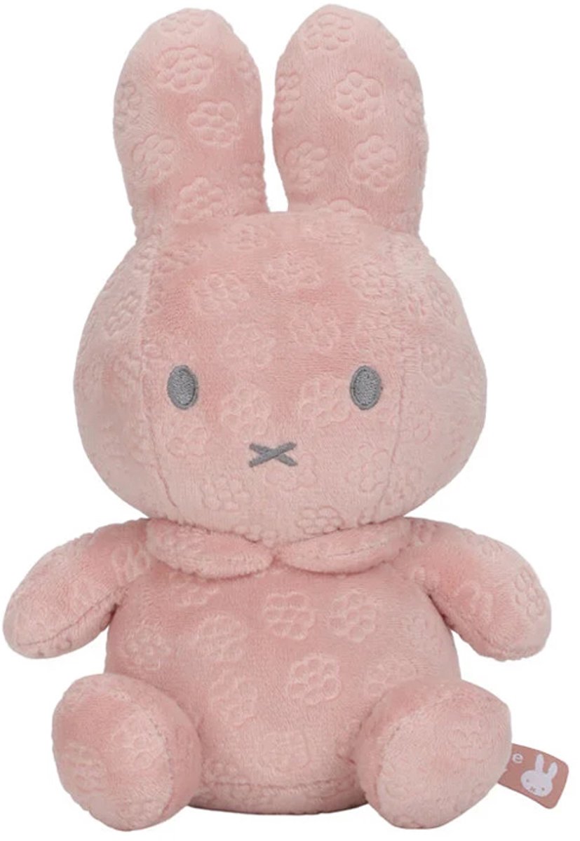 Little Dutch Miffy Kuscheltier 20cm rosa Blume Gr