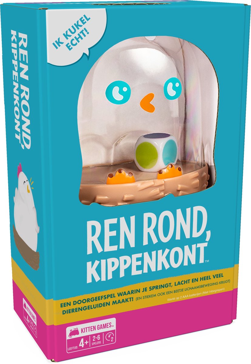 Explodierende Kätzchen – lauf herum, Hühnerarsch! - Niederländisches Kartenspiel