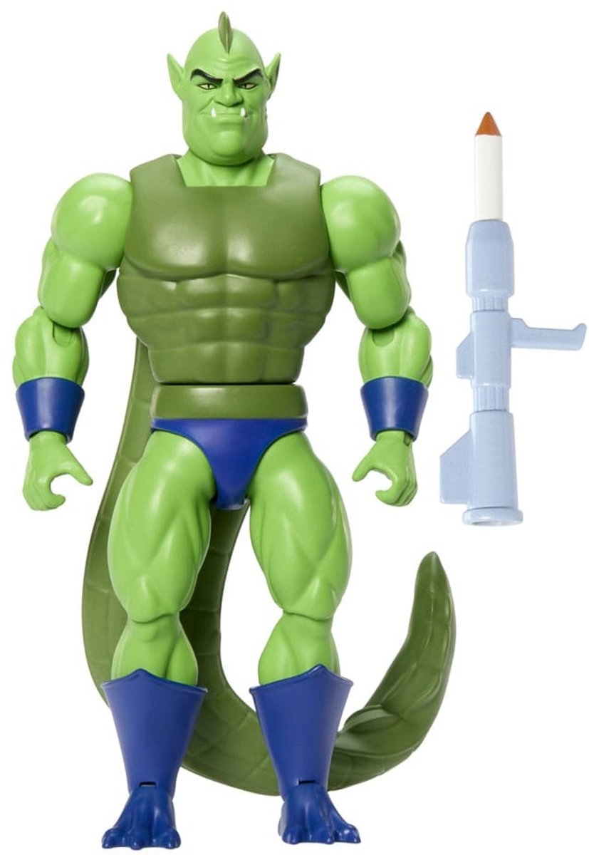 Mattel Masters of the Universe Origins Actionfiguren-Cartoon-Kollektion: Whiplash 14 cm Actionfigur