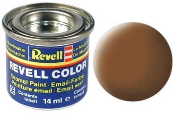 Revell-Emaille-Farbe Nr. 82 – dunkle Erdfarbe, matt