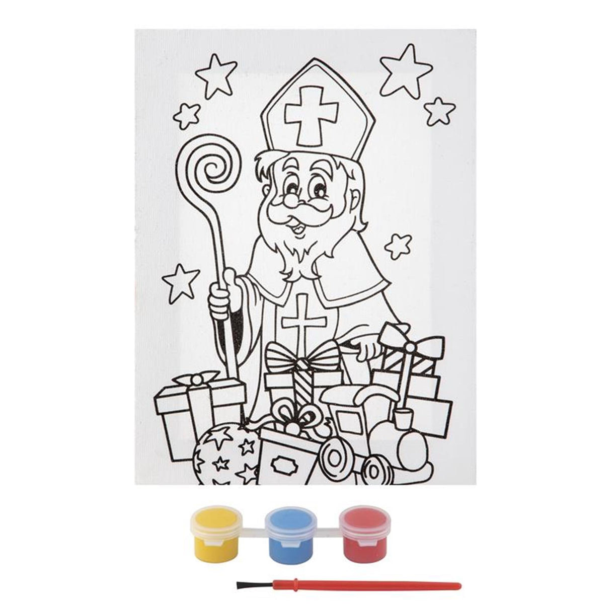 Grafix Leinwandgemälde Sinterklaas