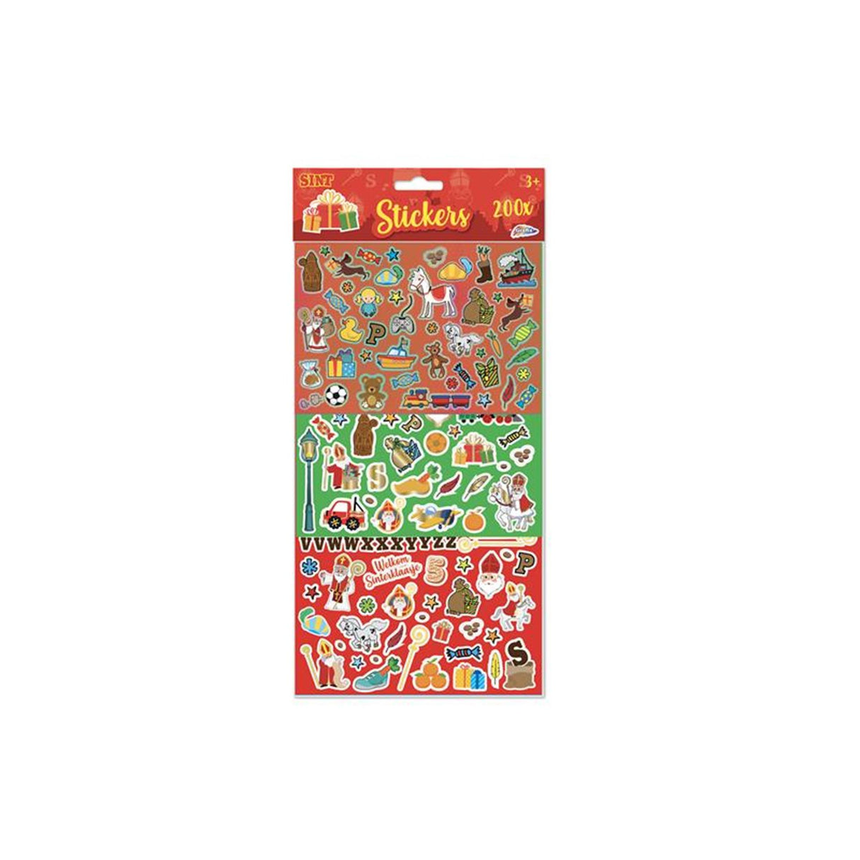 Grafix Aufkleberset Sinterklaas, 200 Stk.