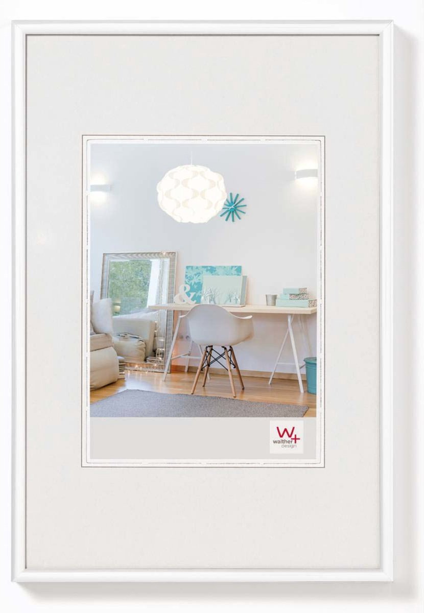 Walther New Lifestyle - Kunststoffrahmen - Fotogröße 30x45 cm - Weiß