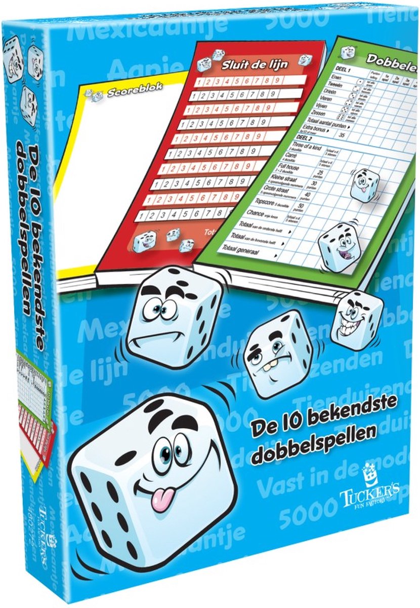 Tucker's fun factory de 10 bekendste dobbelspellen