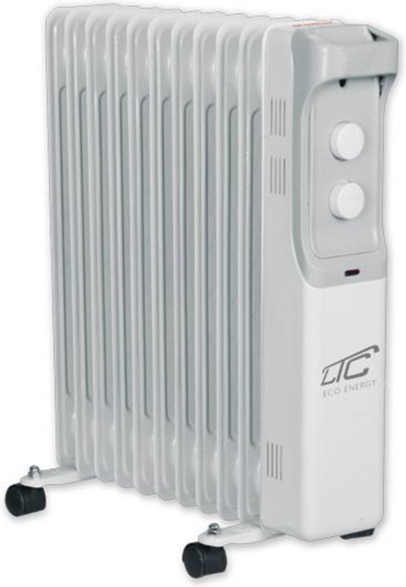 LTC – elektrischer Ölheizer 11 Lamellen 2500 W – weiß