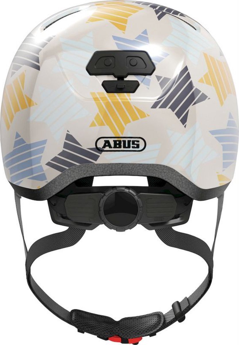 Abus Skurb Kid - Fahrradhelm - Kinder Grau Sterne S (45 - 50 cm)