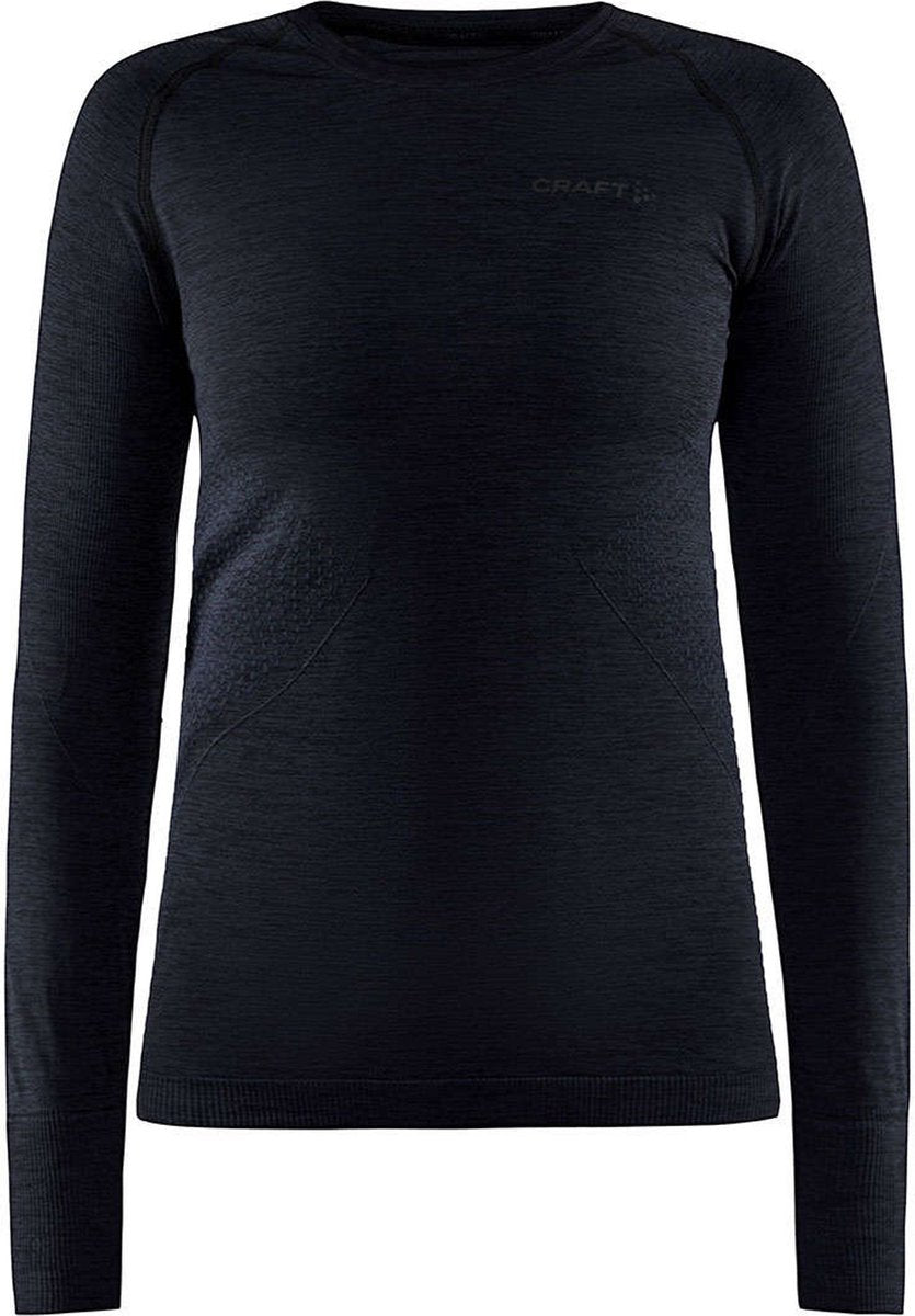 Craft Core Dry Active Comfort Ls W Damen-Thermoshirt – Schwarz