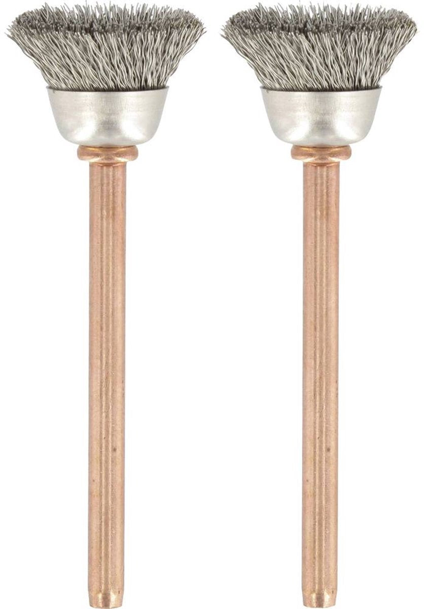 Dremel 531 Edelstahlbürste – Arbeits-ø 13,0 mm – 2 Stück