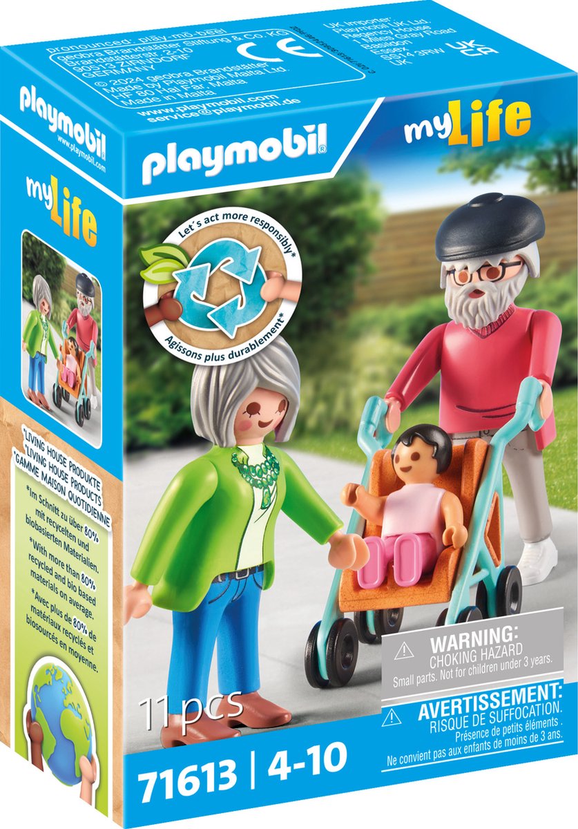 Playmobil 71613 Großeltern mit Baby | 2 Stk