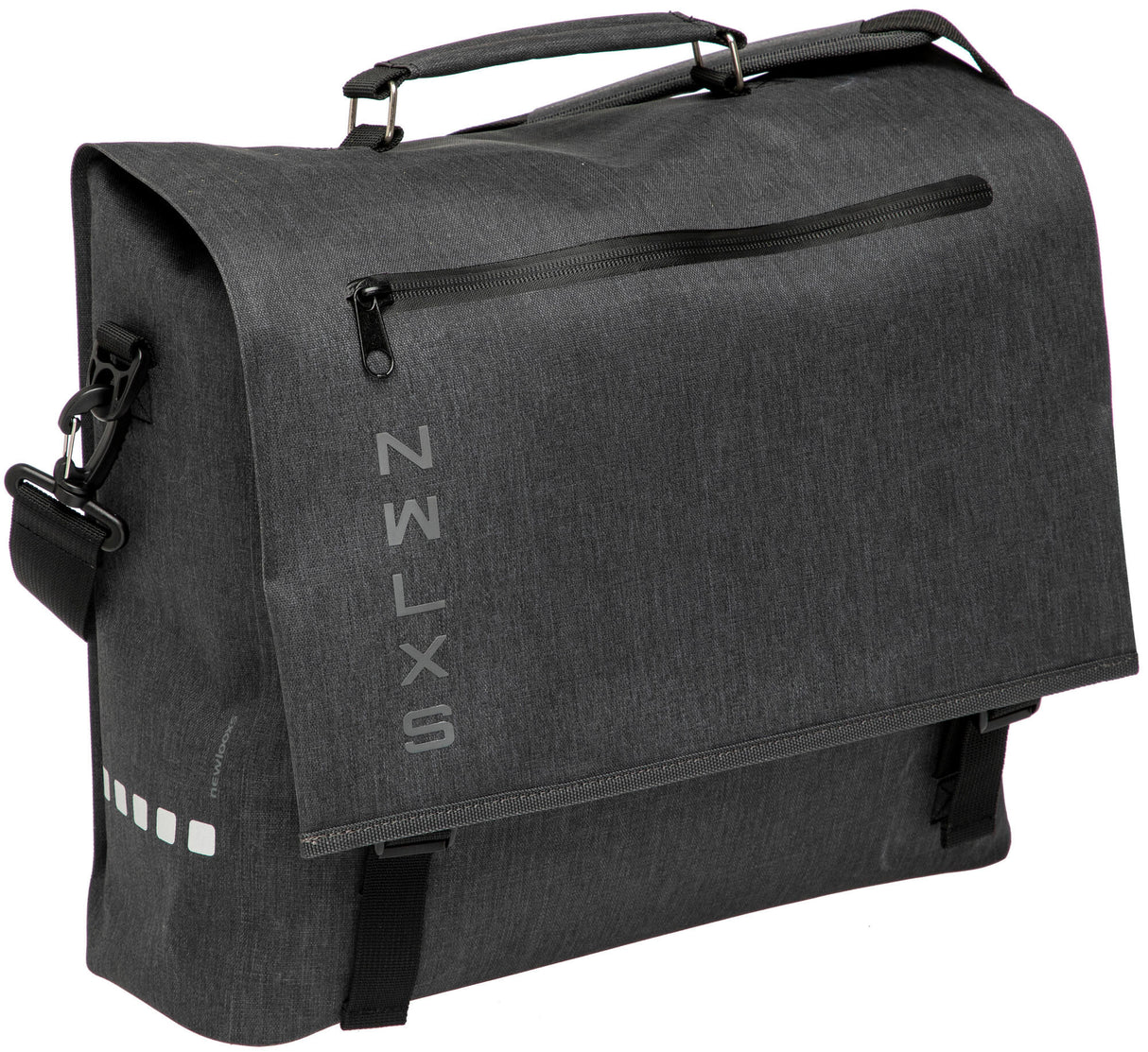 Neue Looxs Varo Messenger -Umhängetasche - grau - wasserdicht - 15 l