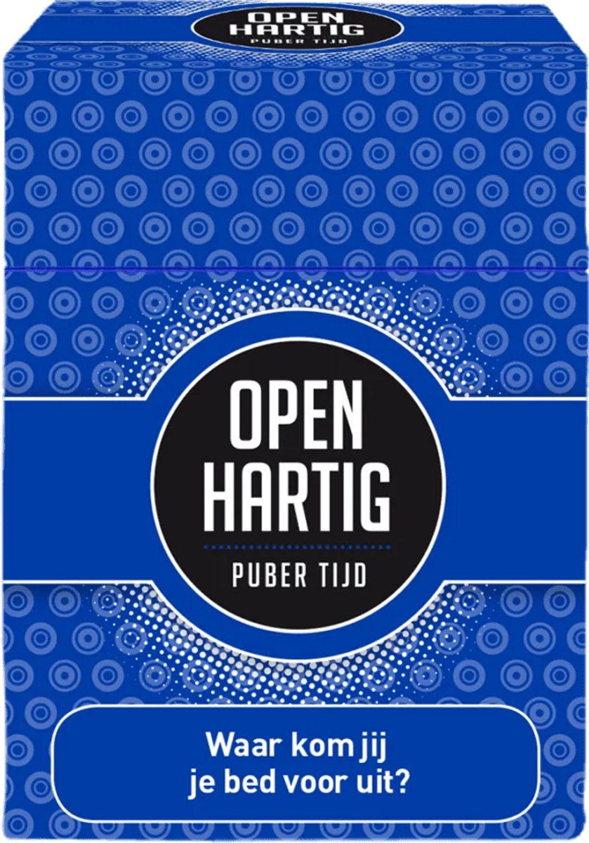 Openhartig puber tijd
