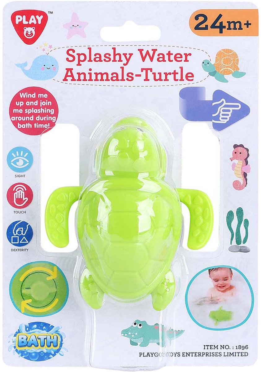 Playgo Spritzwassertier Badespielzeug Schildkröte
